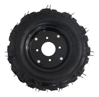 Колесо пневматическое Habert 4.00-8 Елочка 4 отверстия-Tehinstrument