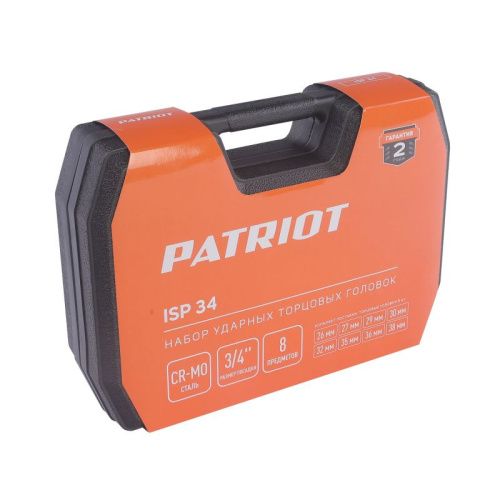 Набор ударных торцовых головок PATRIOT ISP 34-Tehinstrument