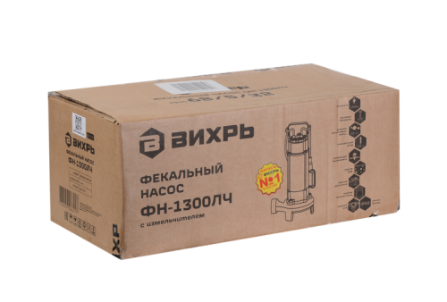 Фекальный насос ФН-1300ЛЧ Вихрь с измельчителем-Tehinstrument