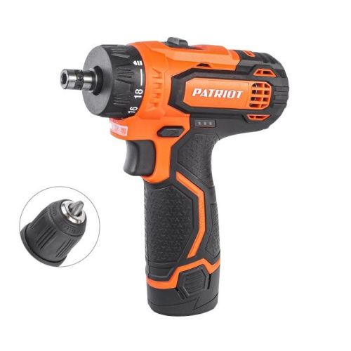 Дрель-шуруповерт аккумуляторная Patriot BR 115 Li-Tehinstrument