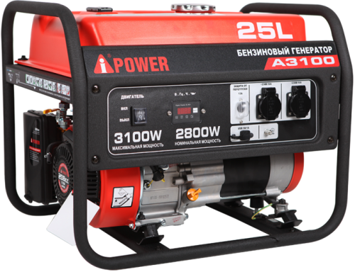 Портативный бензиновый генератор A-iPower A3100-Tehinstrument