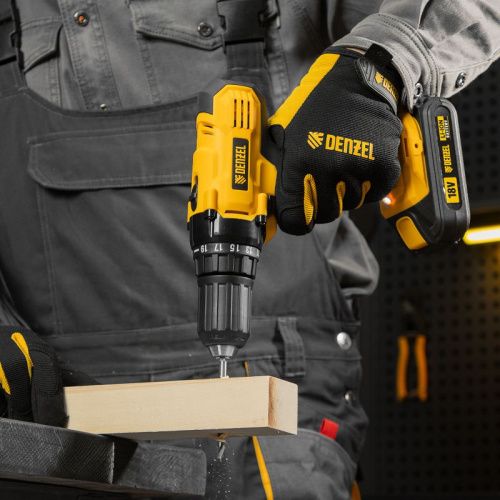 Дрель-шуруповерт аккумуляторная Denzel CDL-IB-18-02-Tehinstrument