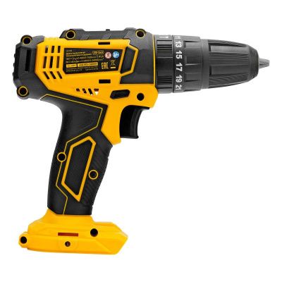 Дрель-шуруповерт аккумуляторная ударная Denzel CID-18-0-Tehinstrument