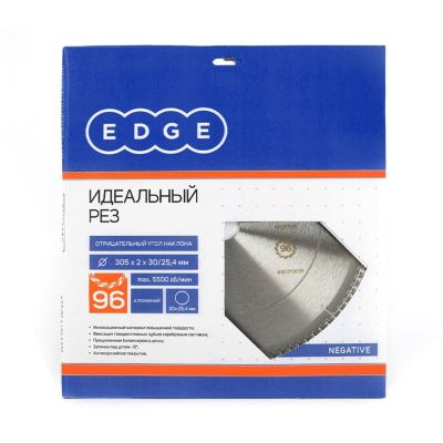 Диск пильный по алюминию (305x96x30/25.4 мм, 96 зубьев, negative), Patriot-Tehinstrument