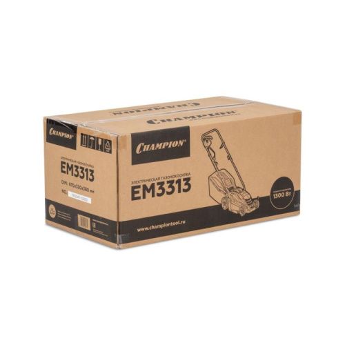 Электрическая газонокосилка CHAMPION EM3313-Tehinstrument