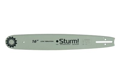 Пильная шина 16"  Sturm Паз 1,5мм, 0,325", 66зв,хвостовик POH (OREGON K095/A095)-Tehinstrument