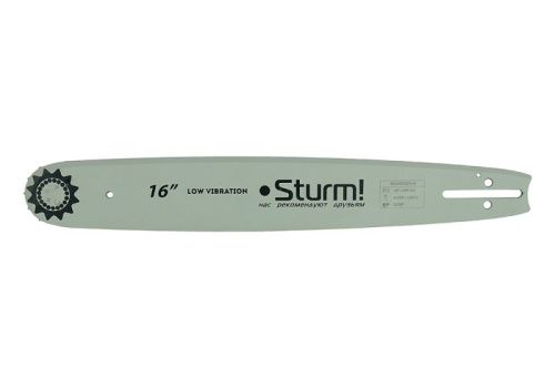 Пильная шина 16"  Sturm Паз 1,5мм, 0,325", 66зв,хвостовик POH (OREGON K095/A095)-Tehinstrument
