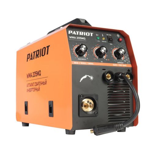 Полуавтомат сварочный инверторный Patriot WMA 205 MQ-Tehinstrument