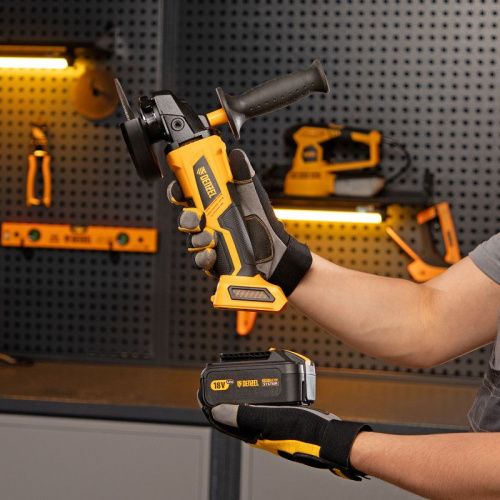 Машина углошлифовальная аккумуляторная бесщет. Denzel BLG-IB-18-125-0-Tehinstrument