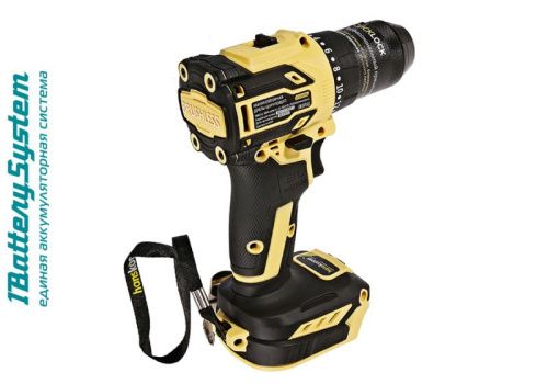 HCD2065BL Дрель аккумуляторная  б/щ Hanskonner 1BatterySystem-Tehinstrument