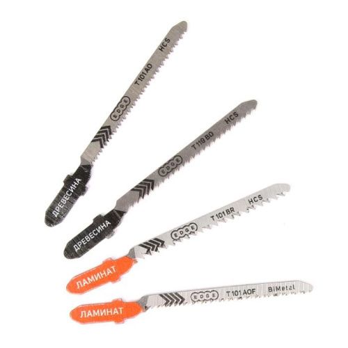 Набор пилок для лобзика T101AО, T119BO, T101AOF, T101BR, Patriot-Tehinstrument