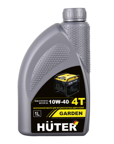 Масло моторное 10W-40 полусинтетическое для четырёхтактных двигателей Huter-Tehinstrument
