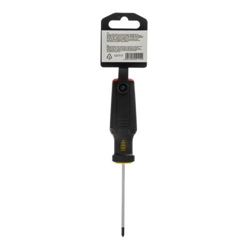 Отвертка, PH0х75 мм, S2, 3к рукоятка Denzel-Tehinstrument