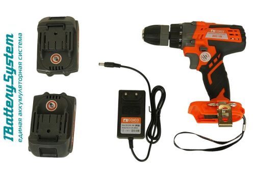Аккумуляторный шуруповерт СОЮЗ ДШС-18К 1BatterySystem-Tehinstrument