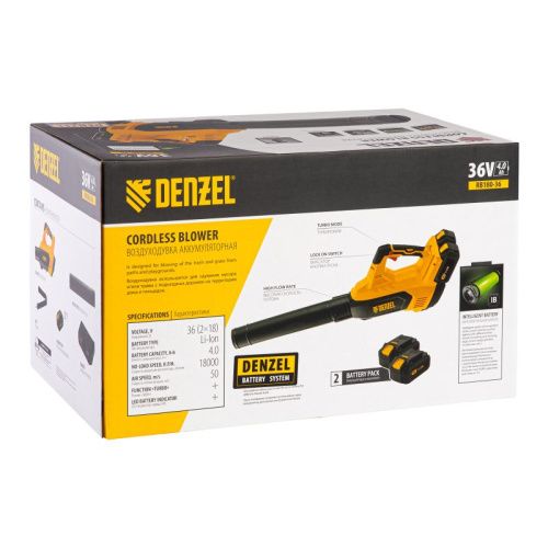 Воздуходувка аккумуляторная Denzel RB180-36-Tehinstrument