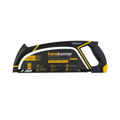 Ножовка по металлу 300мм, усиленная, bi-metal полотно, hanskonner-Tehinstrument