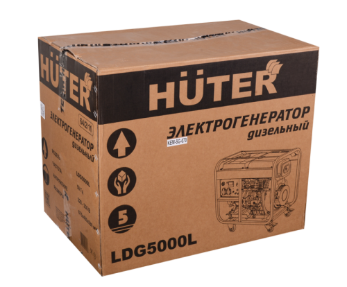 Электрогенератор дизельный LDG 5000L Huter-Tehinstrument