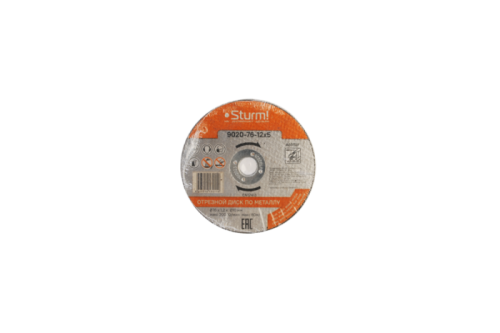 Диск отрезной по металлу, размер 76x1.2x10, 5 шт., для CAG1276C  Sturm-Tehinstrument