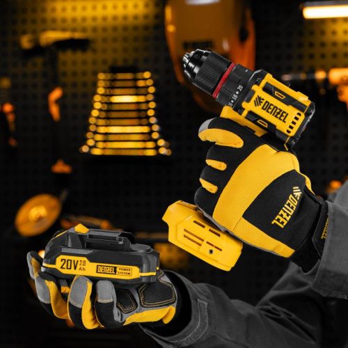 Бесщеточный аккумуляторный шуруповерт Denzel CDH-BL-20, Li-Ion, 20 В-Tehinstrument