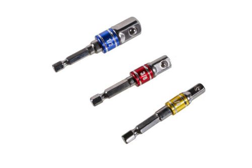 Набор адаптеров для торцевых головок 1/4", 3/8", 1/2" Hanskonner-Tehinstrument