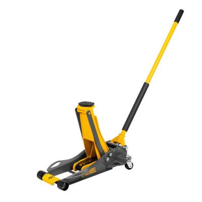 Домкрат гидравлический подкатной, 3 т, 75-500 мм, быстрый подъем, низкий подхват, проф. Denzel-Tehinstrument