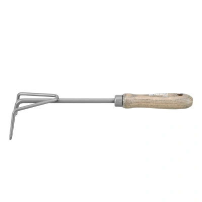 Рыхлитель трехзубый, 100х345 мм, стальной, рукоятка из ясеня, LUXE Palisad-Tehinstrument