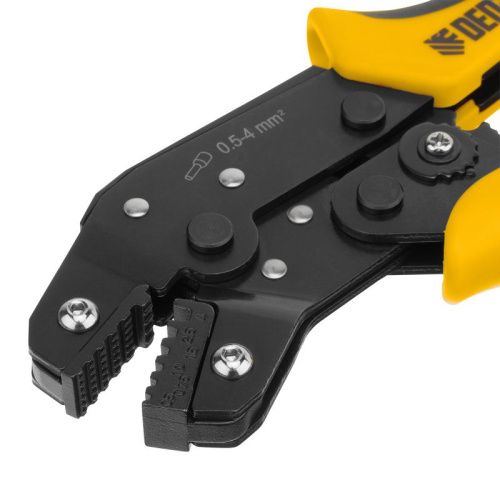 Клещи для обжима наконечников штыревых НШВ, НШВИ, НШВИ-2, 0,5-4 мм2 Denzel-Tehinstrument