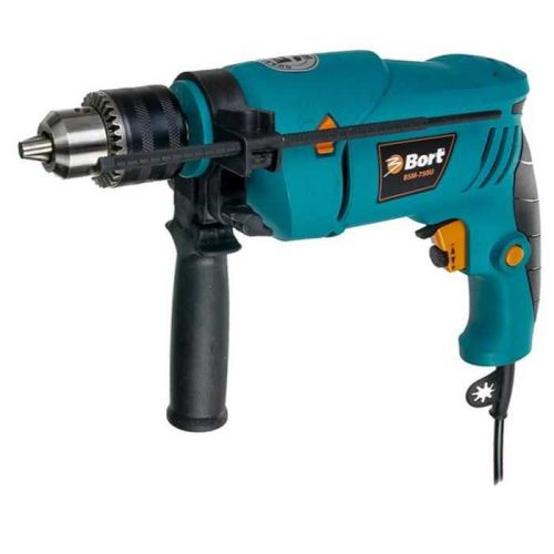 Электрическая ударная дрель Bort BSM-750U (дрель Борт 750у), 93726911-Tehinstrument