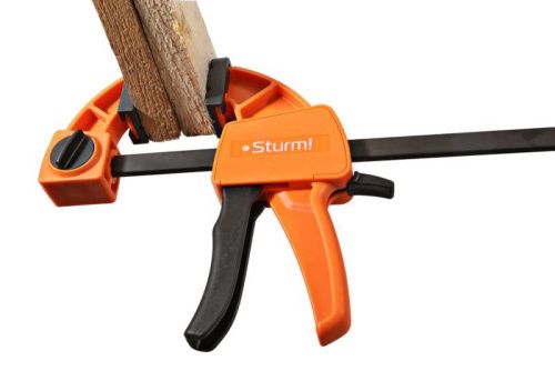 Струбцина быстрозажимная, 450мм, сила сжатия 70-100кгс,  Sturm-Tehinstrument