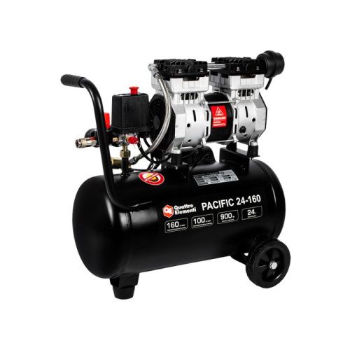 Компрессор поршневой безмасляный QUATTRO ELEMENTI PACIFIC 24-160-Tehinstrument