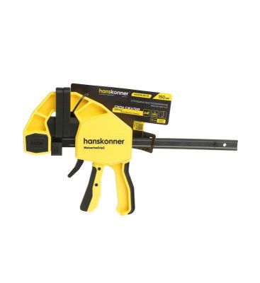 Струбцина быстрозажимная, 150мм, 300кгс, сжим-разжим, hanskonner-Tehinstrument