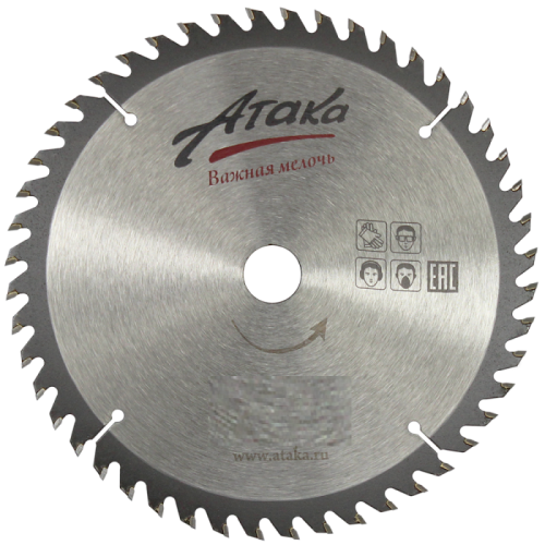 Пильный диск по ДСП и ламинату профи Атака 160*48T*16-Tehinstrument
