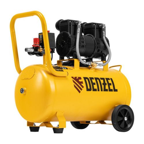 Малошумный безмасляный компрессор Denzel DLP-1500/50-Tehinstrument