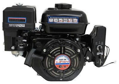 Двигатель Lifan 168F-2D, вал ?20мм, катушка 3 Ампера-Tehinstrument