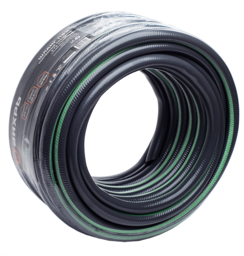 Шланг поливочный ПВХ усиленный премиум, пищевой пятислойный армированный 3/4, 25м (серый) Вихрь-Tehinstrument