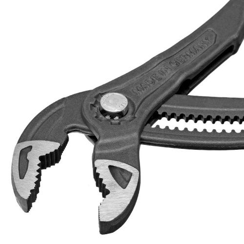 Клещи переставные, кнопочный механизм, обливные рукоятки, 300 мм Denzel-Tehinstrument