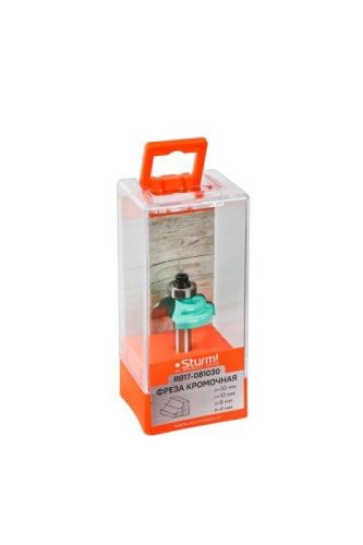 Фреза кромочная калевочная с подшипником dxhxl 30x10x54 мм, хв.8  Sturm-Tehinstrument