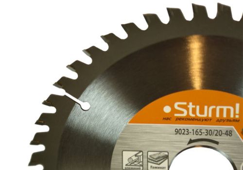 Пильный диск, размер 165x30/20x48 зубьев Мульти рез  Sturm-Tehinstrument