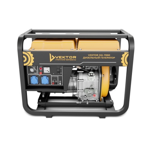 Дизельный генератор Vektor DG-7000-Tehinstrument