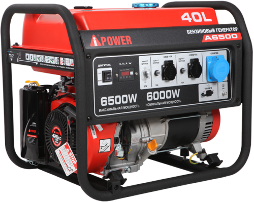 Портативный бензиновый генератор A-iPower A6500-Tehinstrument