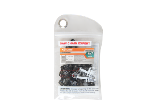 Цепь  Sturm 52 звена, паз 0,050", шаг 3/8", КВАДРАТНЫЙ ХРОМИРОВАННЫЙ, КАЛЕНЫЙ зуб-Tehinstrument