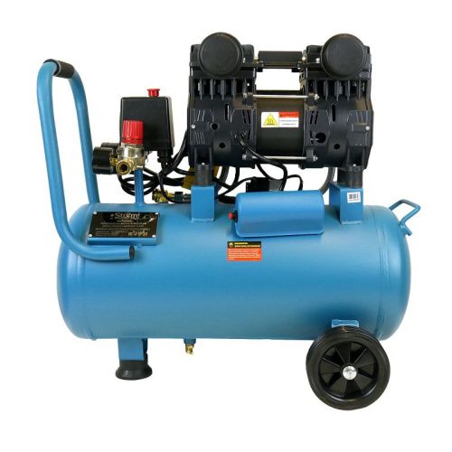 Компрессор безмасляный AC93224OL  Sturm 1,5кВт, 240 л/мин,ресивер 24л., бесшумный, "профи"-Tehinstrument