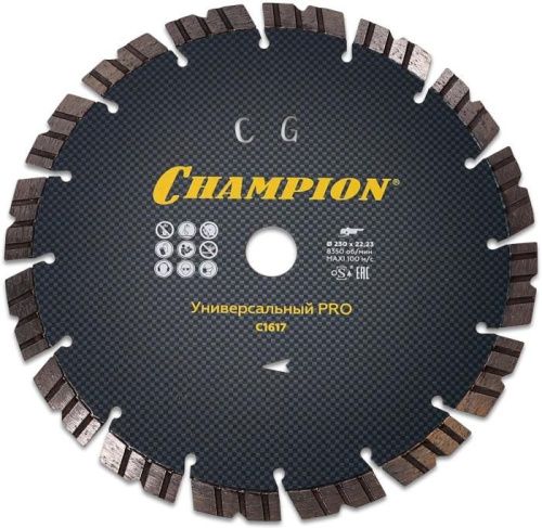 Диск алмазный CHAMPION универсальный PRO Marathon, С16117-Tehinstrument