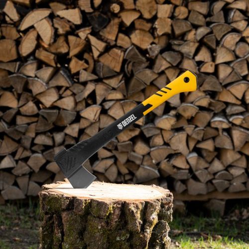 Топор-колун, F5, 1100 гр, двухкомпонентная рукоятка, 500 мм// Denzel-Tehinstrument