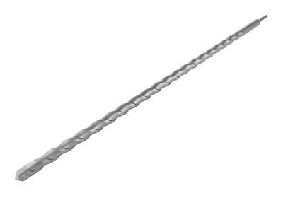 Бур SDS+ 24X800 ШНЕКОВАЯ СПИРАЛЬ (ОДИНАР. СПИРАЛЬ) ТВЕРДОСПЛАВНАЯ ПЛАСТИНА,  Sturm-Tehinstrument