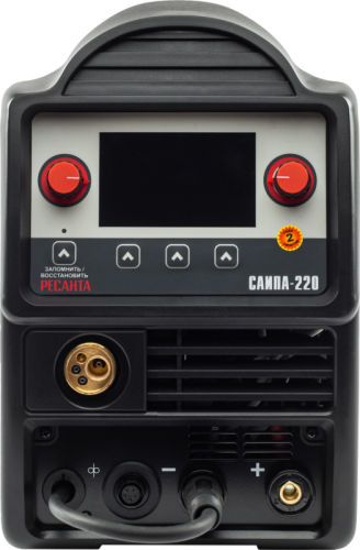 Сварочный полуавтомат Ресанта САИПА-220 Синергия (MIG/MAG)-Tehinstrument