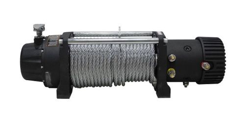 Habert Лебедка электрическая 8000LB, стальной трос-Tehinstrument