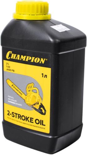 Масло для 2-тактных двигателей минеральное CHAMPION JASO FB, 1л, 952831-Tehinstrument