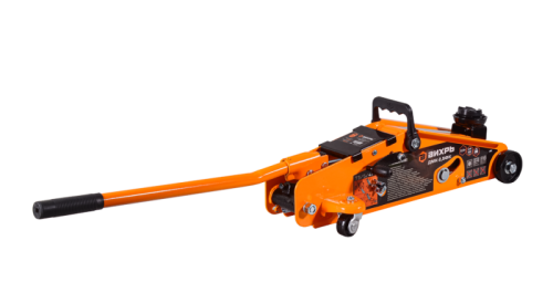 Домкрат гидравлический подкатной ДМК-2,5ФК (2,5 т, 140-390 мм, с фиксатором, в кейсе) Вихрь-Tehinstrument