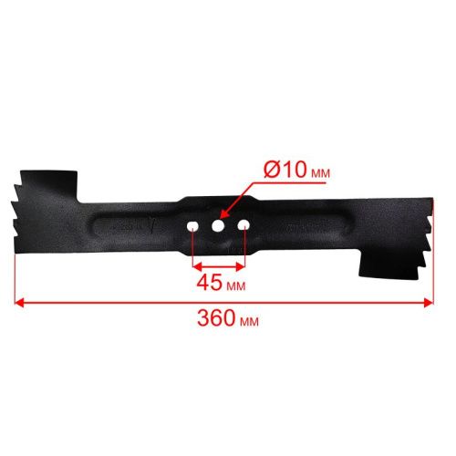 Нож для газонокосилки оригинальный DDE LMB3840 BlueTec-Tehinstrument